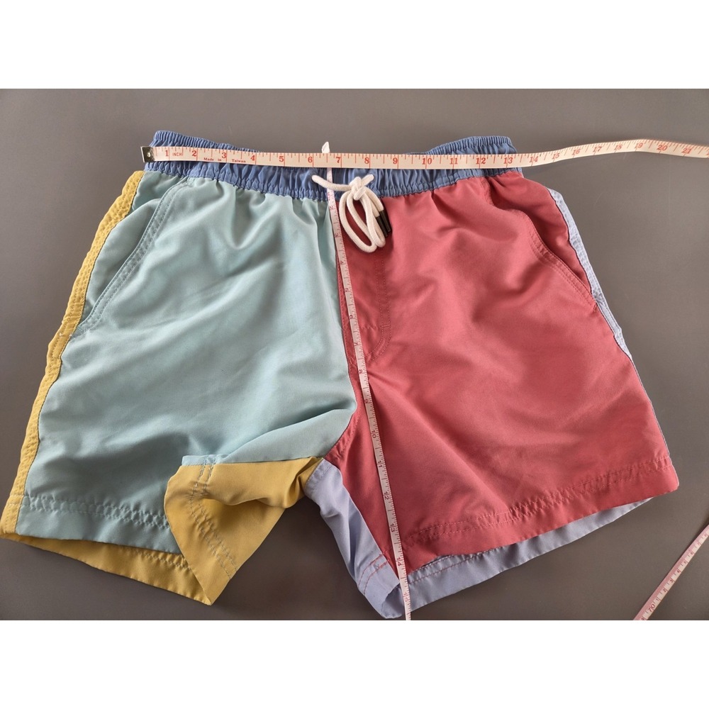 American Eagle Outfitters Mens SZ S 29-31" Lined Swim Trunks Color Block - Picture 4 of 7